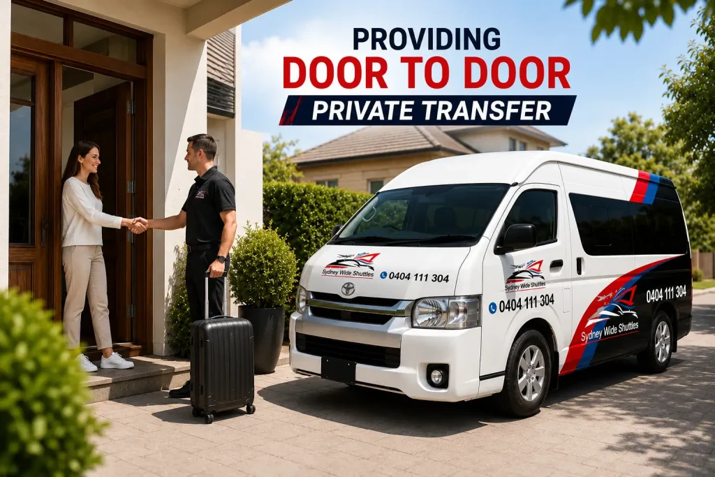 Providing door t door private transfer