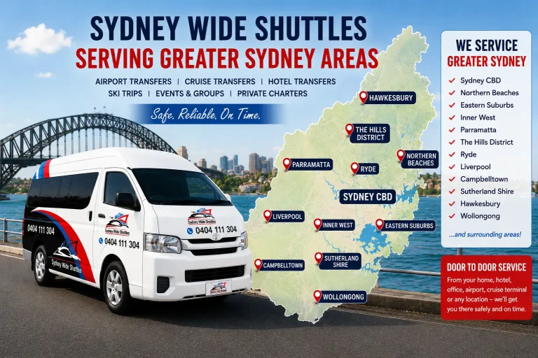 Sydney Wide Shuttles proudly
